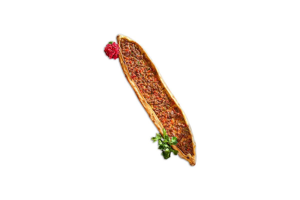 Diced Meat Pide (550 Cal)