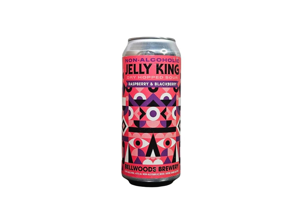 Bellwoods Jelly King Fruited Non-Alcoholic (473ml) (1x473ml)