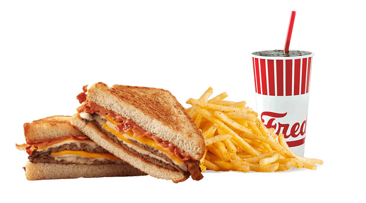 Grilled Cheese Steakburger Combo