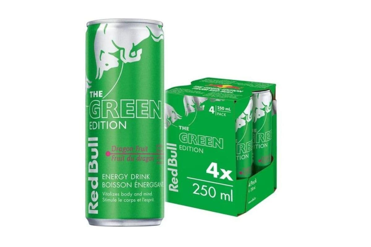 Red Bull The Green Edition Dragon Fruit Pack of 4 (4*250 mL)
