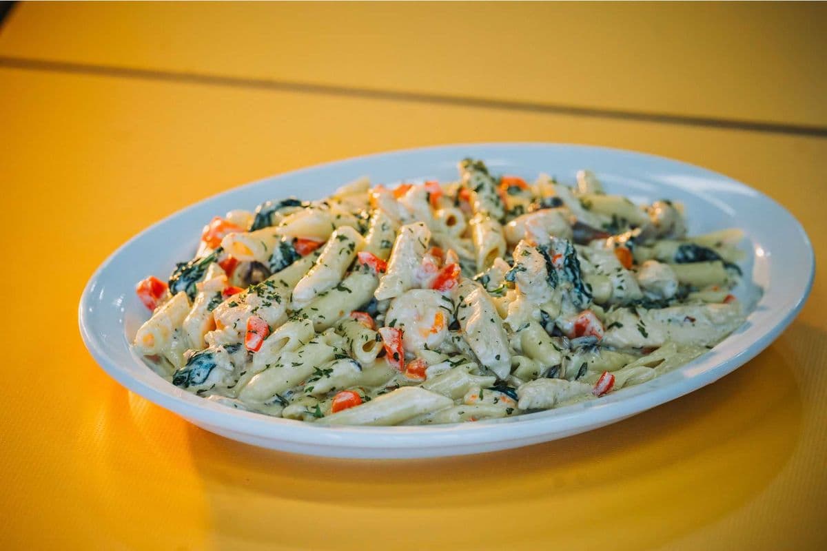 Chicken and Shrimp Pasta