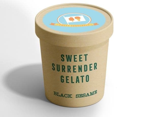Black Sesame Gelato (473 ml)