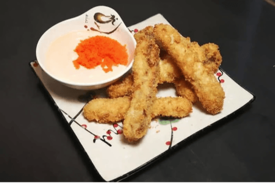 25. Crab Stick Tempura (8 Pcs)