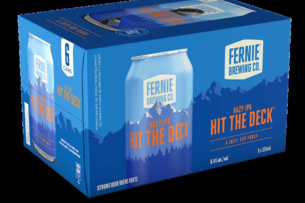 FERNIE BREWING HIT THE DECK HAZY IPA (1 x 6*355ML)