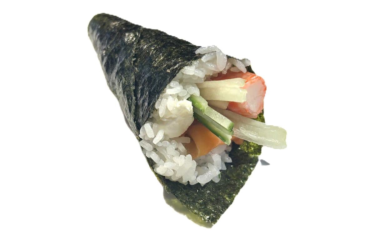 Smoked Salmon Hand Roll (1 pc)