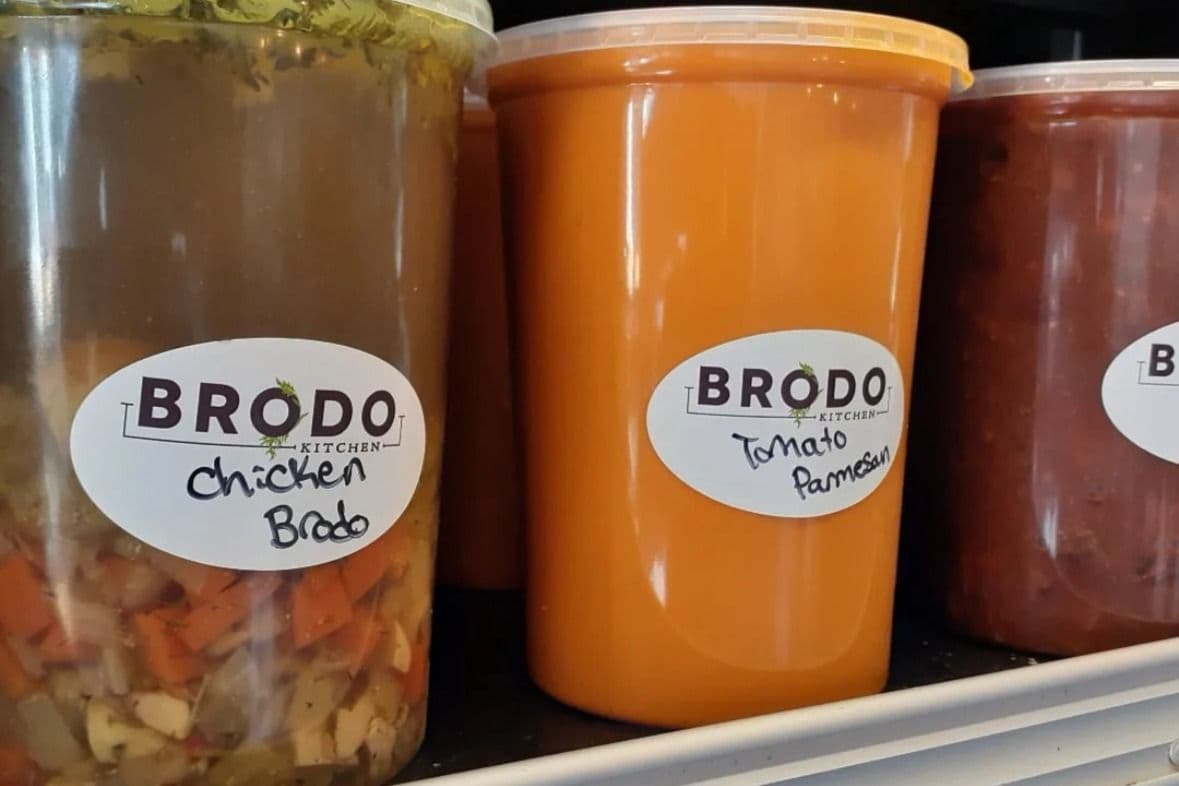 Roasted Heirloom Tomato Parmesan Soup (1L)