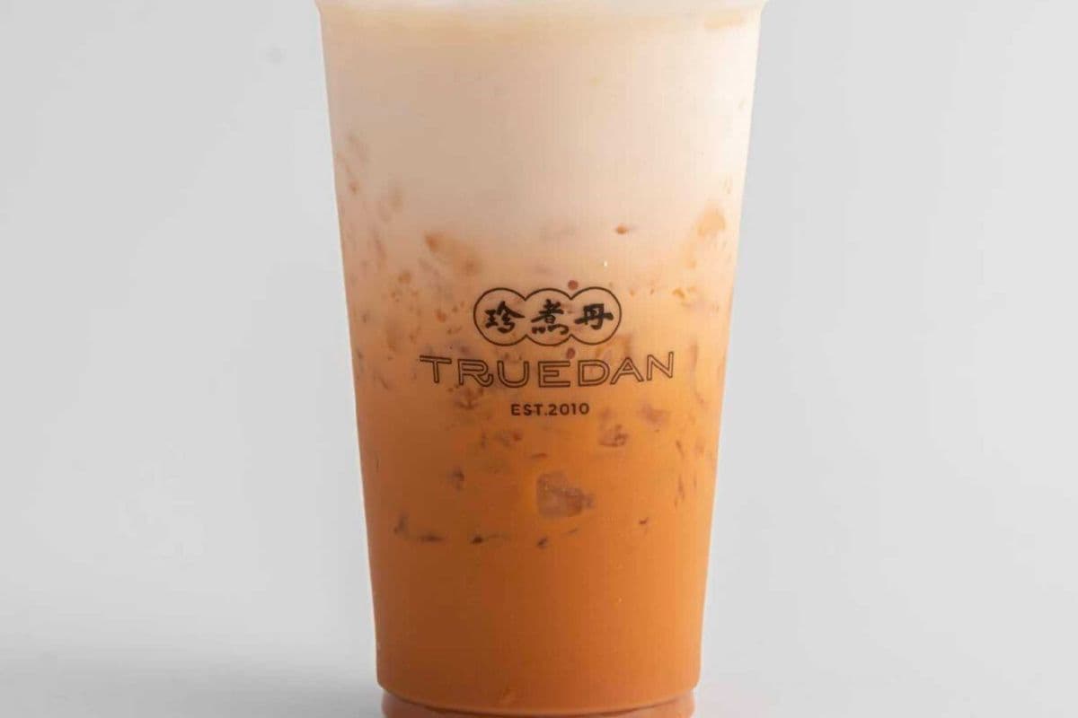 Capped Thai Brown Sugar Milk Tea