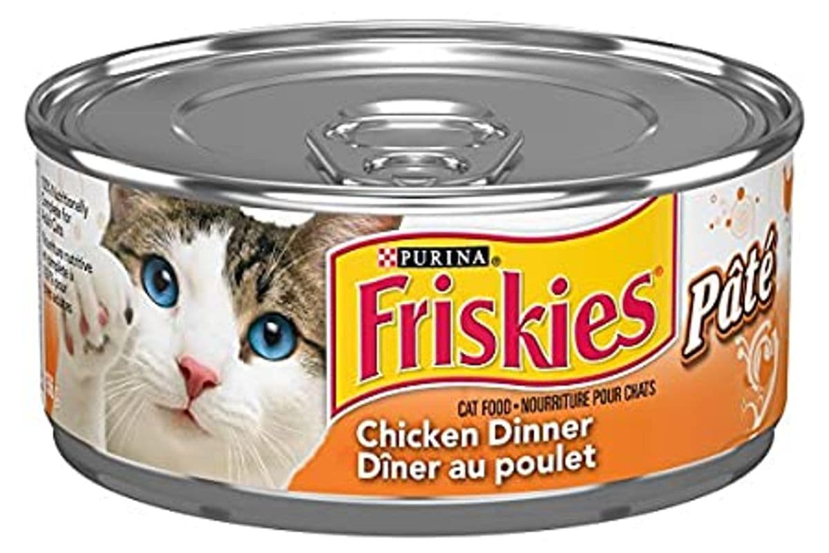 Friskies Pate Chicken Dinner Cat Food (156 g)