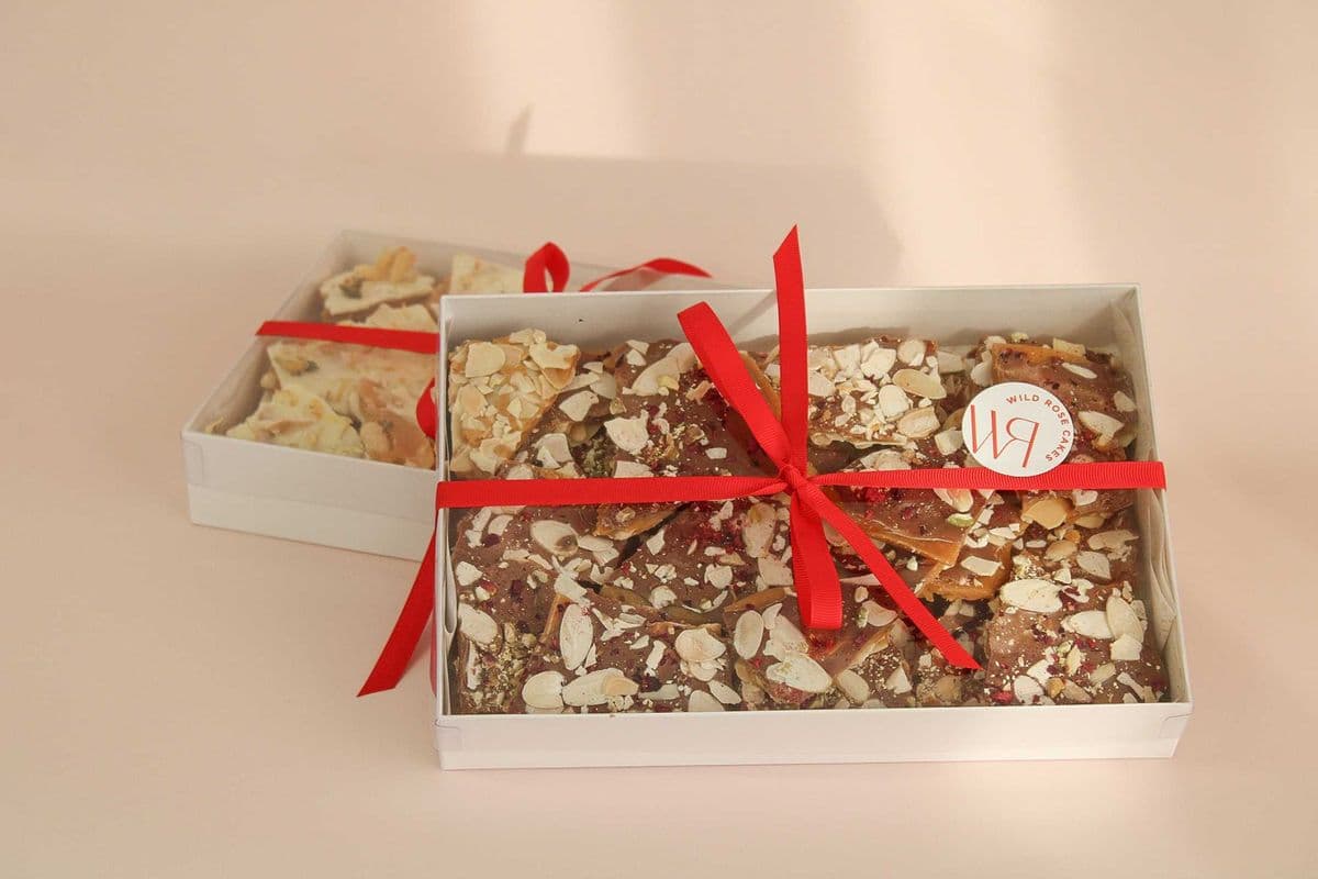 Almond Butter Crunch Toffee