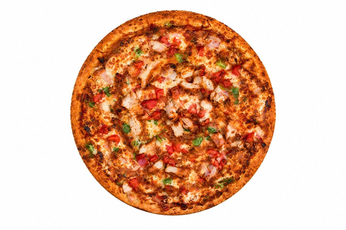 Large Butter Chicken Pizza
