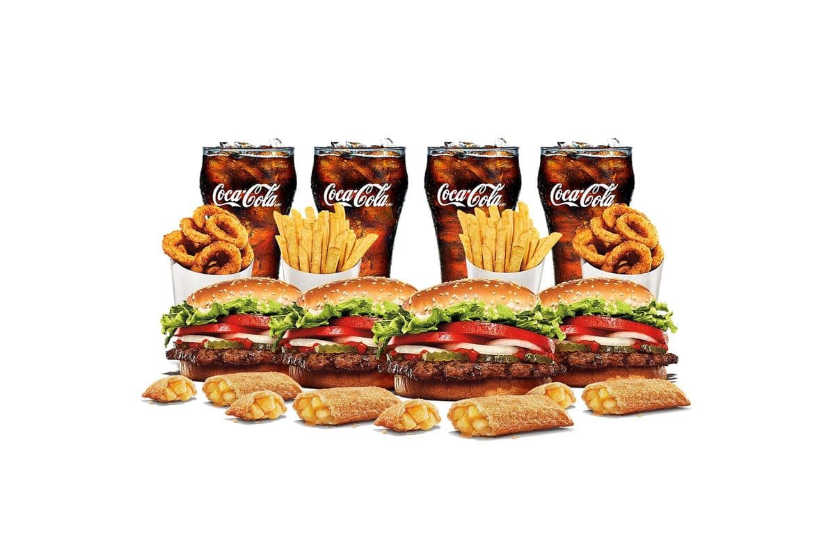 Ultimate WHOPPER® Bundle (1320-1620 Cals per serving; serves 4)