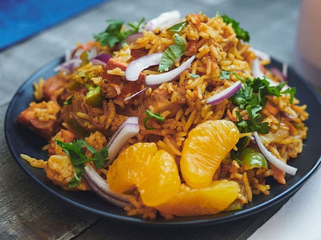Indian Stir Fry rice (Wok Biryani)-Vegetarian/Vegan