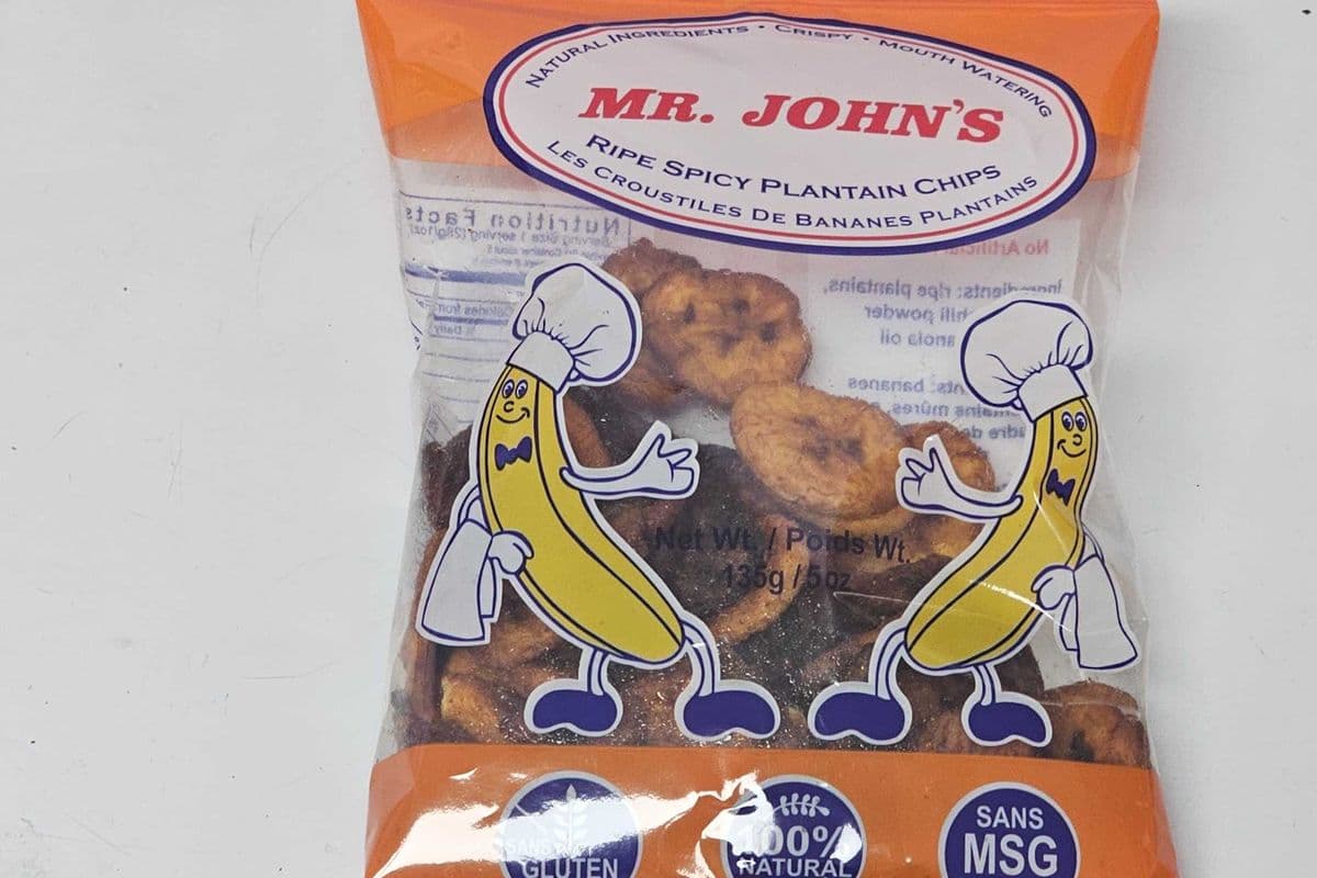 Mr. John's Ripe Spicy Plantain Chips (135 g)