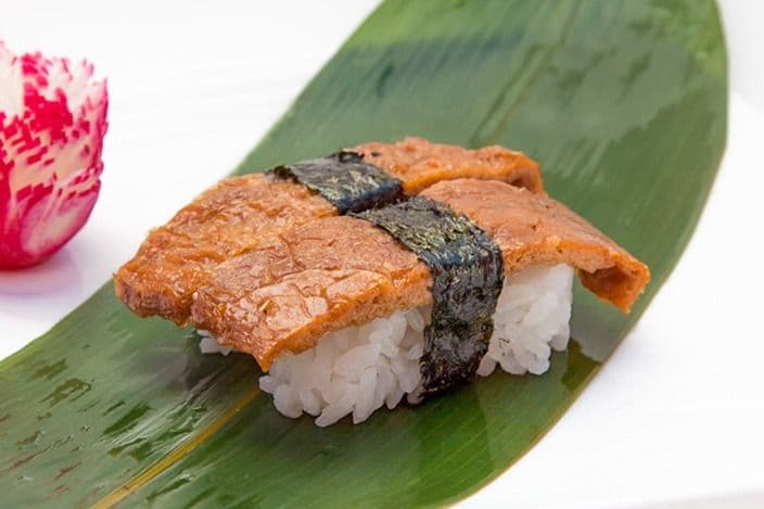 Tofu sucré japonais(2mcx) / Japanese sweet Tofu(2pc)-Nigiri