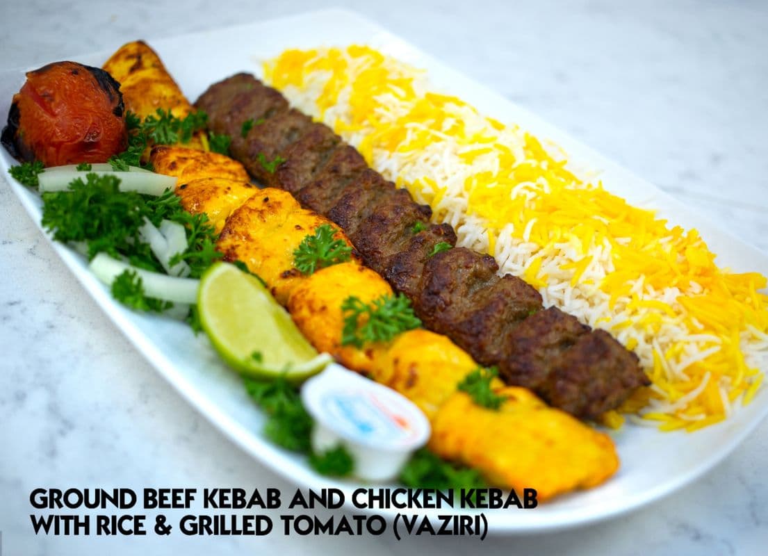 Vaziri - Grounded Beef and Chicken Breast
