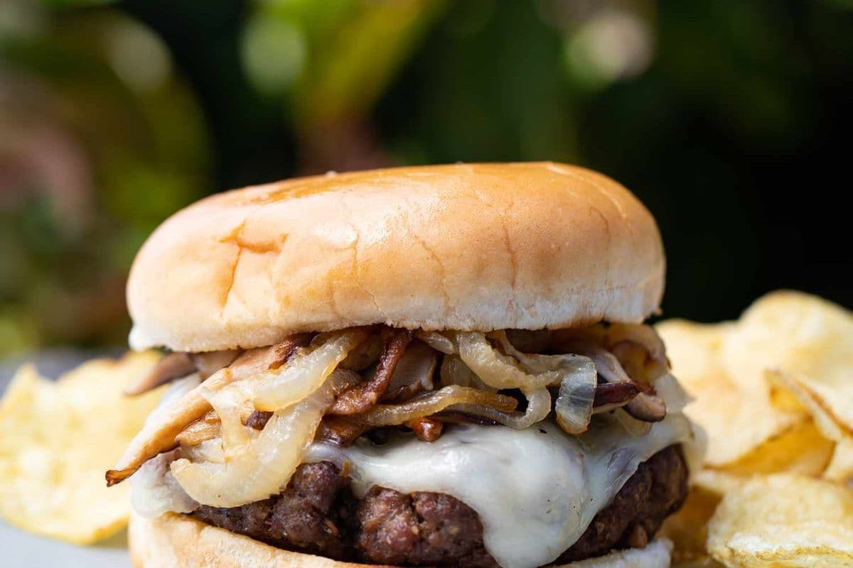 Mushroom and Swiss Bae