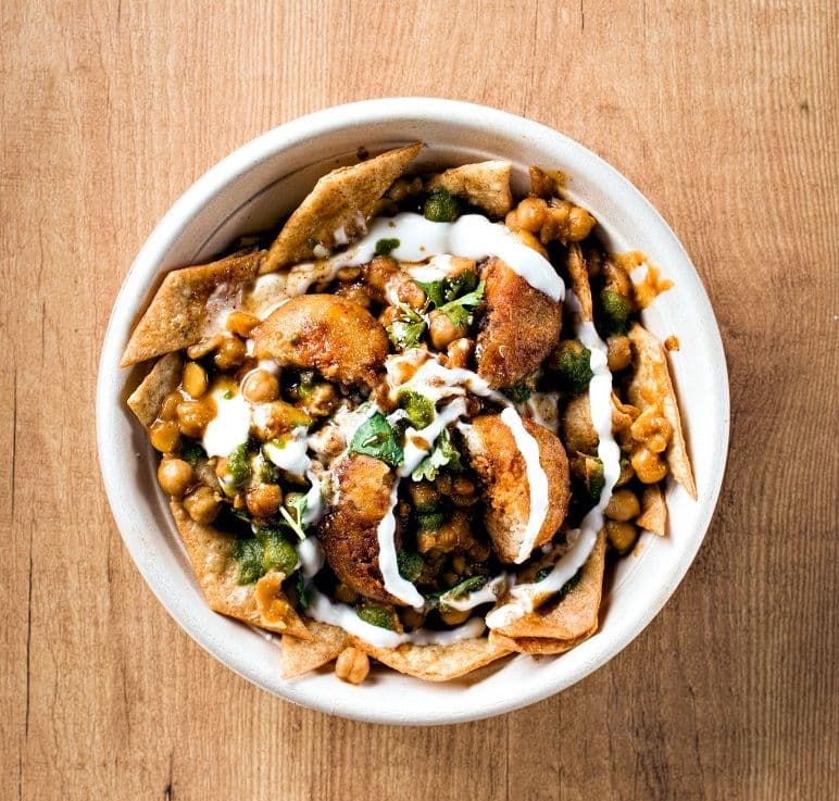 Aloo Tikki Chaat
