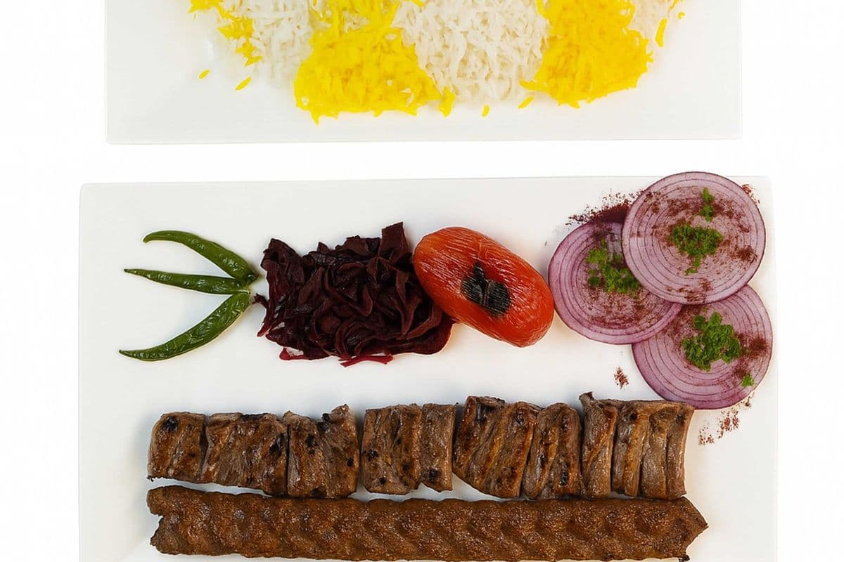 Persian Kabab Soltani (Barg & Koobideh Combo)