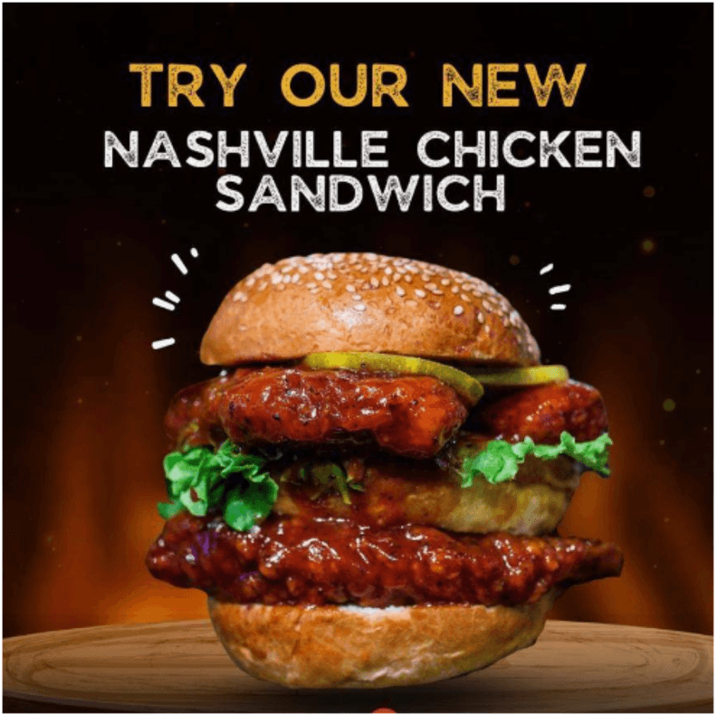 Nashville Chicken Burger