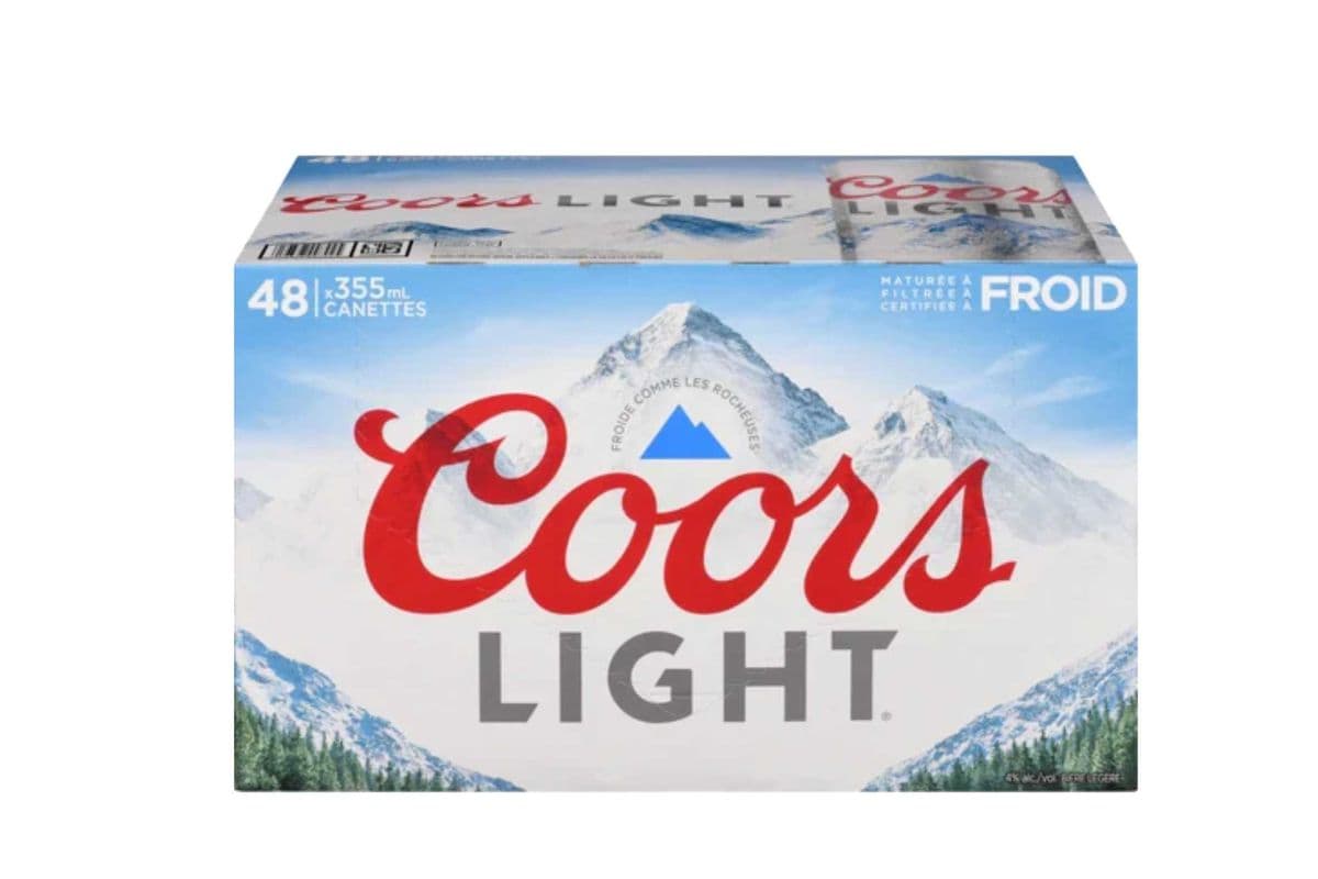 Coors Light (48 x 355ml)