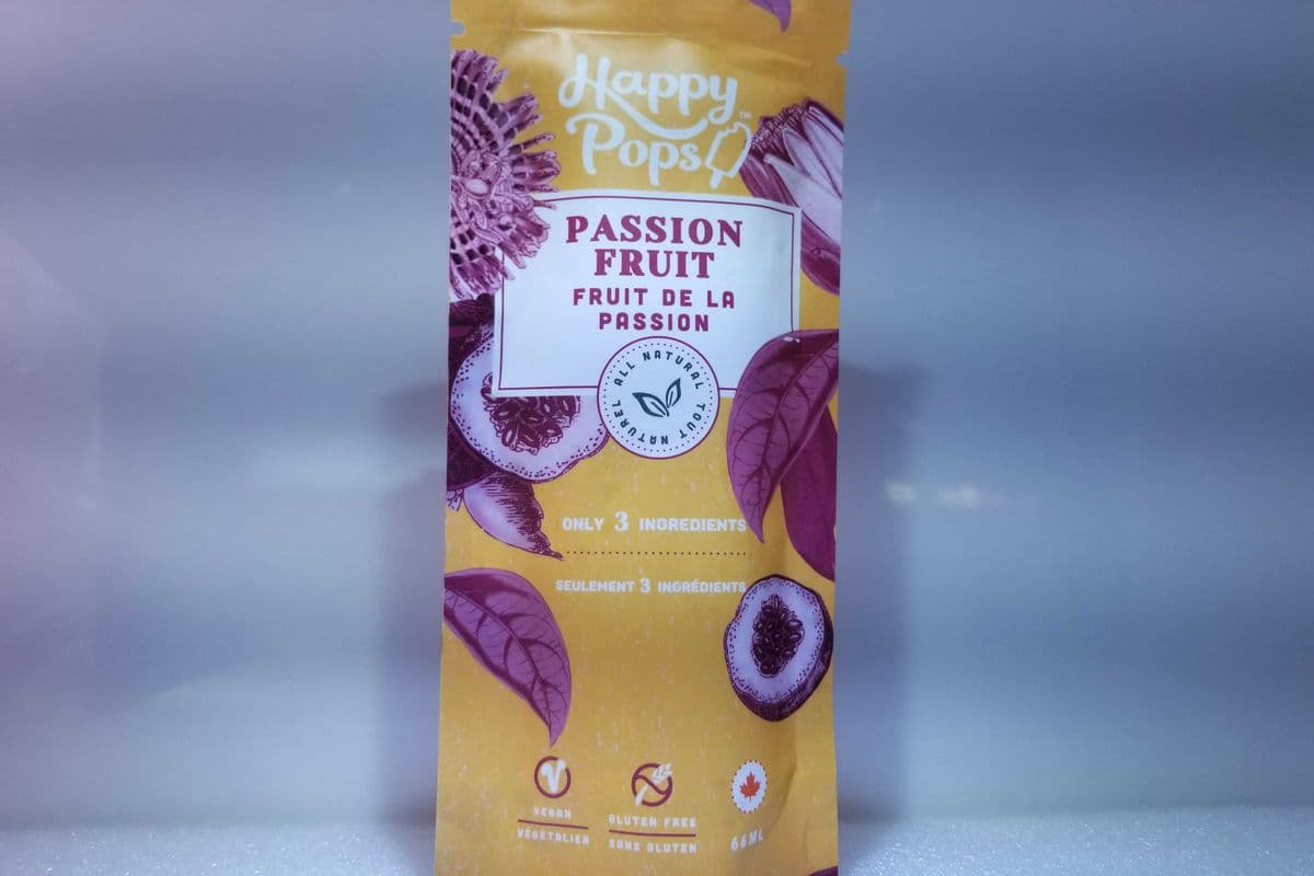 Happy pops passion fruit (66ml)