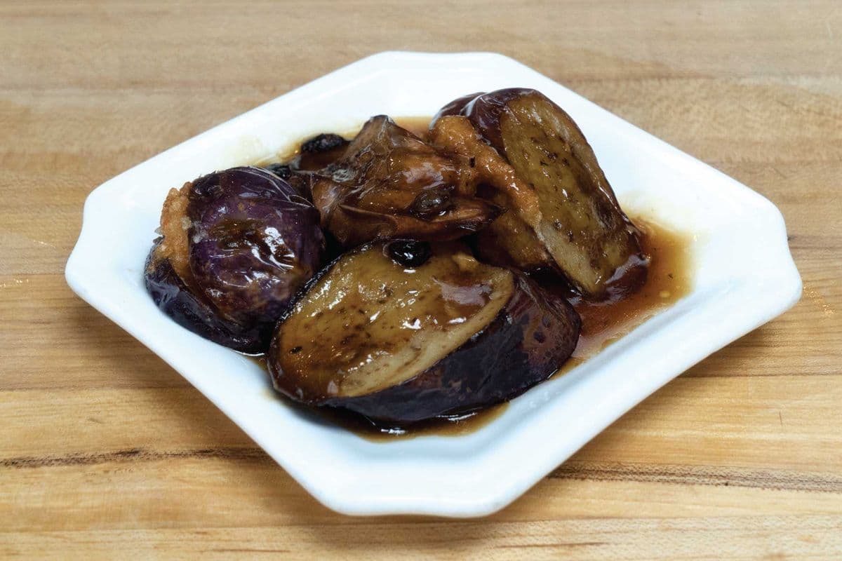 442. Pan-Fried Stuffed Eggplant with Shrimp Paste