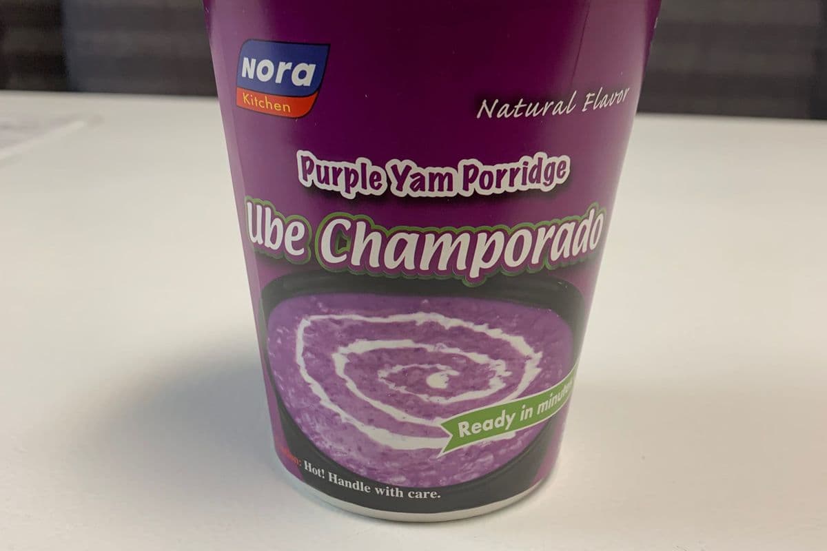 Nora - Ube Champorado (Purple Yam Porridge) (310 Cal)