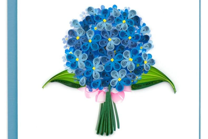 Hydrangea Greeting Card BL962