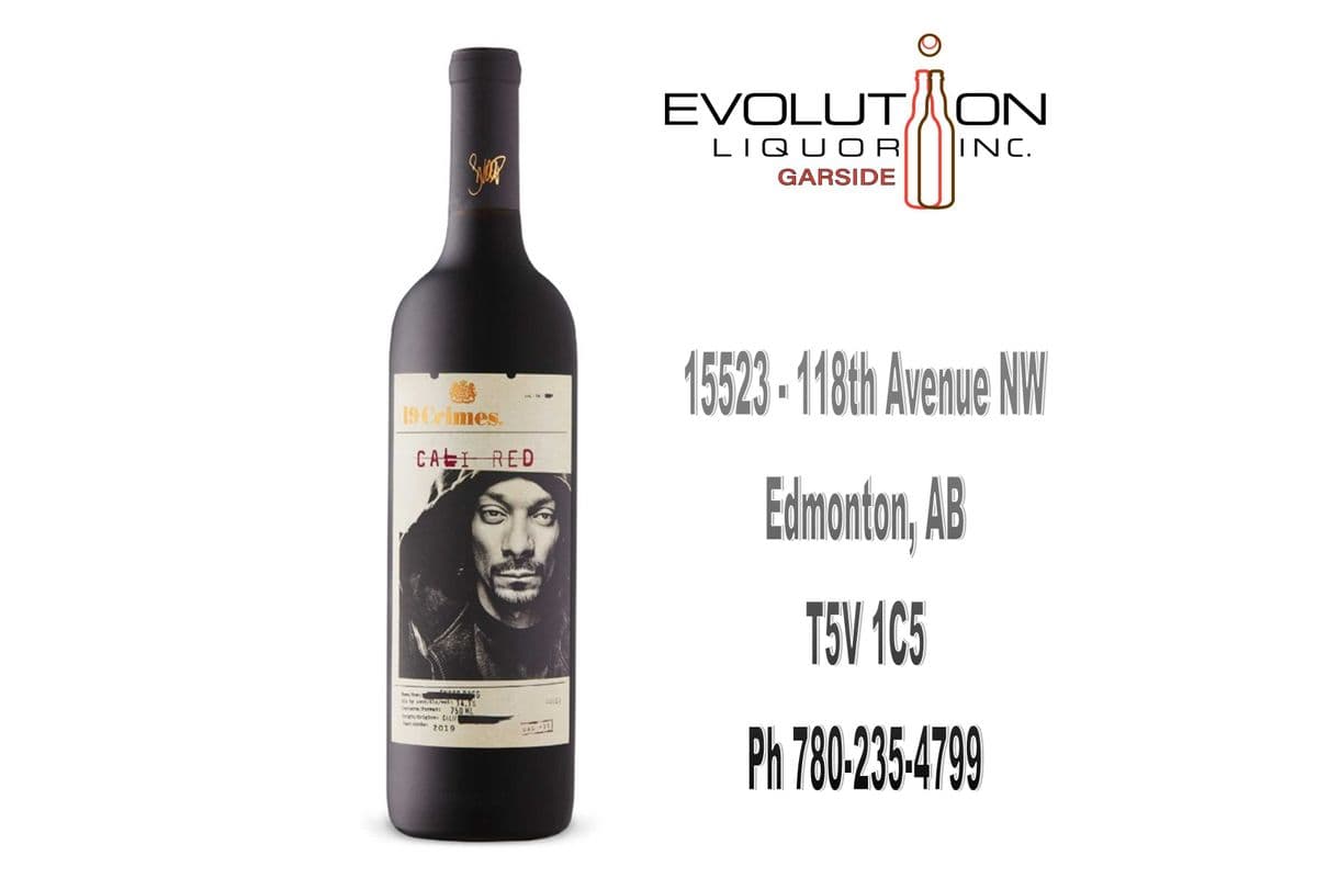 19 Crimes Cali Red 0750G (1 x 750ml Glass Bottle)