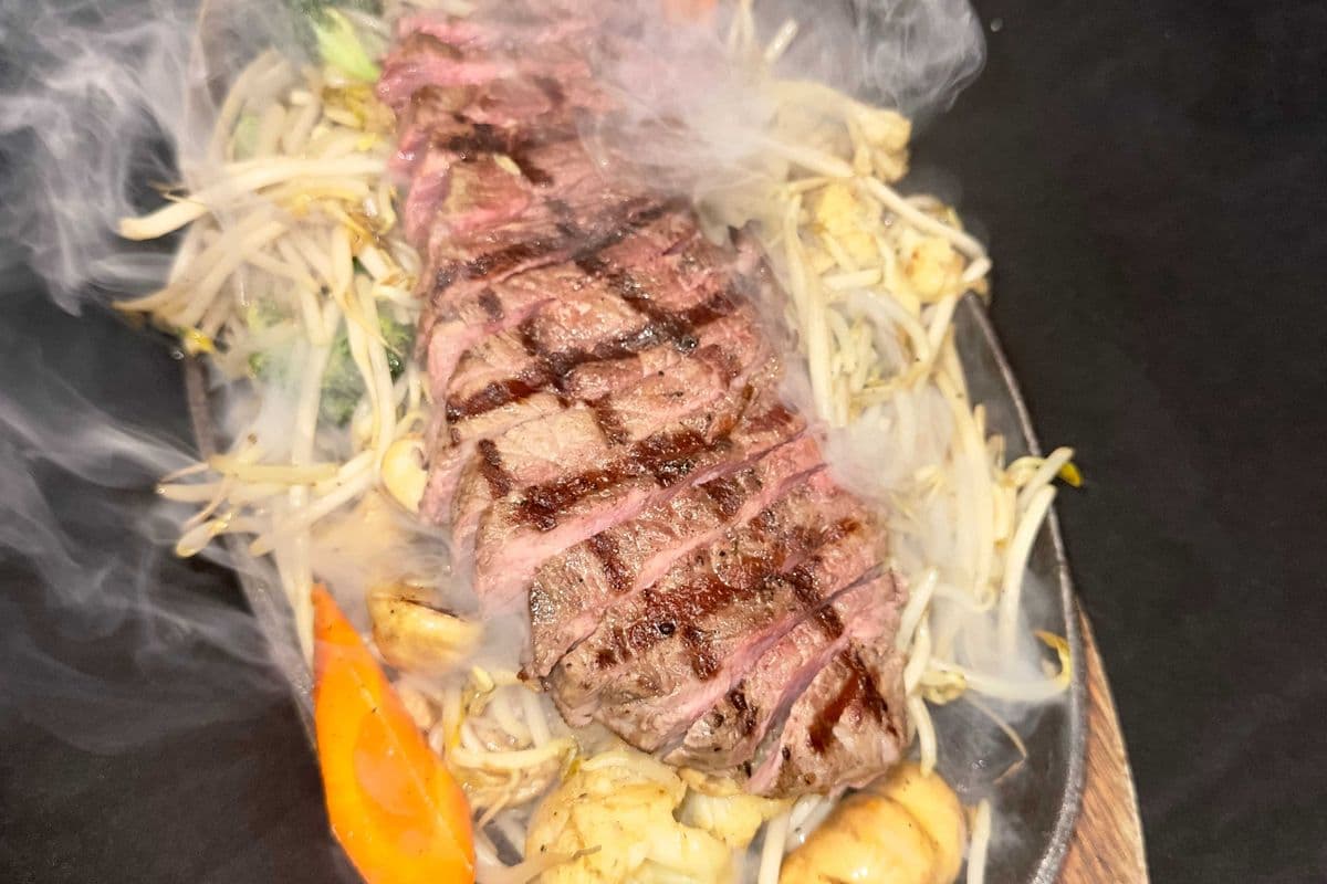 Table d'hôte - Steak au teriyaki