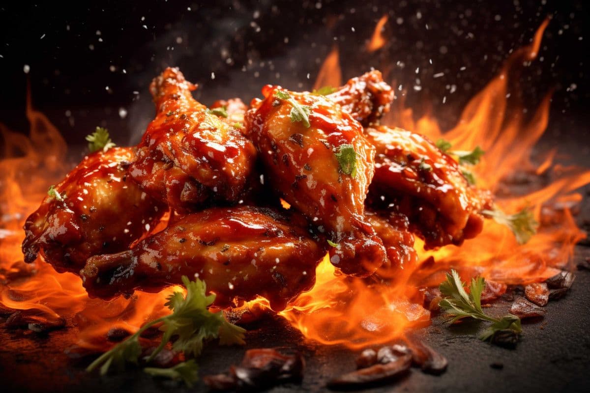 Wings Dinner(10 Wings with Garlic Bread and Salad)