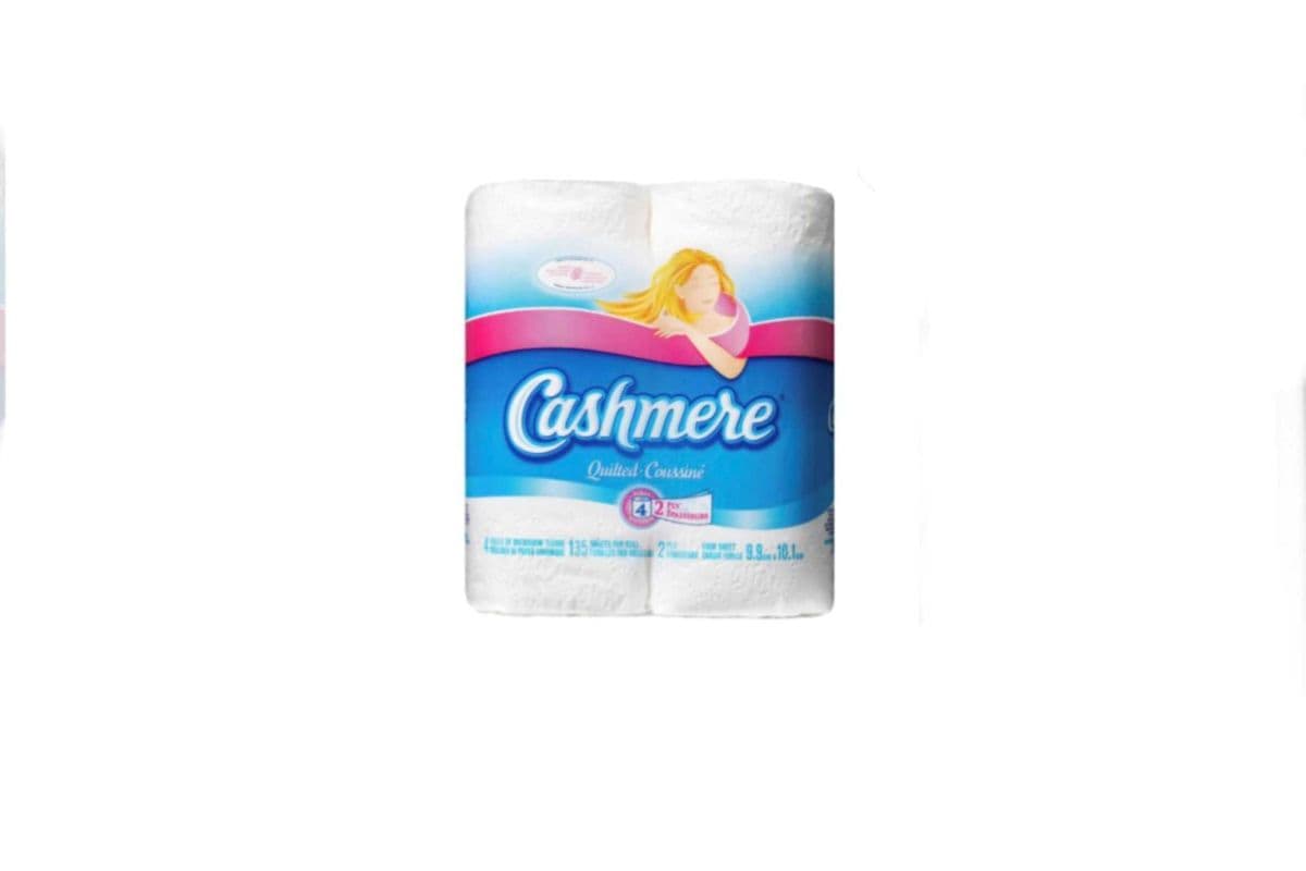 Cashmere Papier Hygiénique 2 Epaisseur x 4 Rouleaux / Bathroom Tissue 2 Ply x 4 rolls(1 ct)
