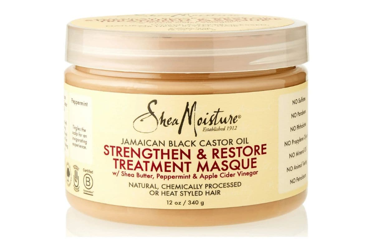 Shea Moisture Black Castor Oil Treat Mask (340 g)