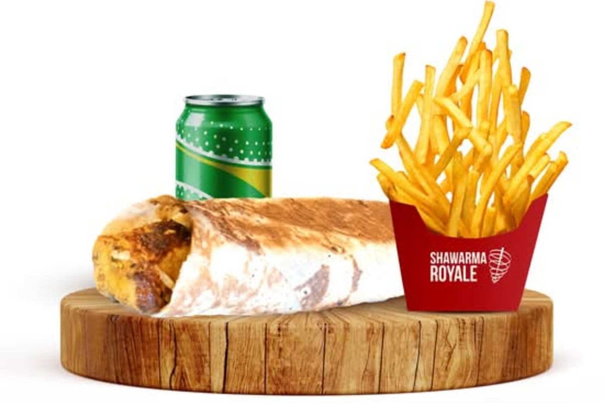 Shish Tawooq Poblano Wrap Combo