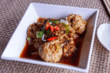 A5. Wonton in Spicy Garlic and Pepper红油抄手