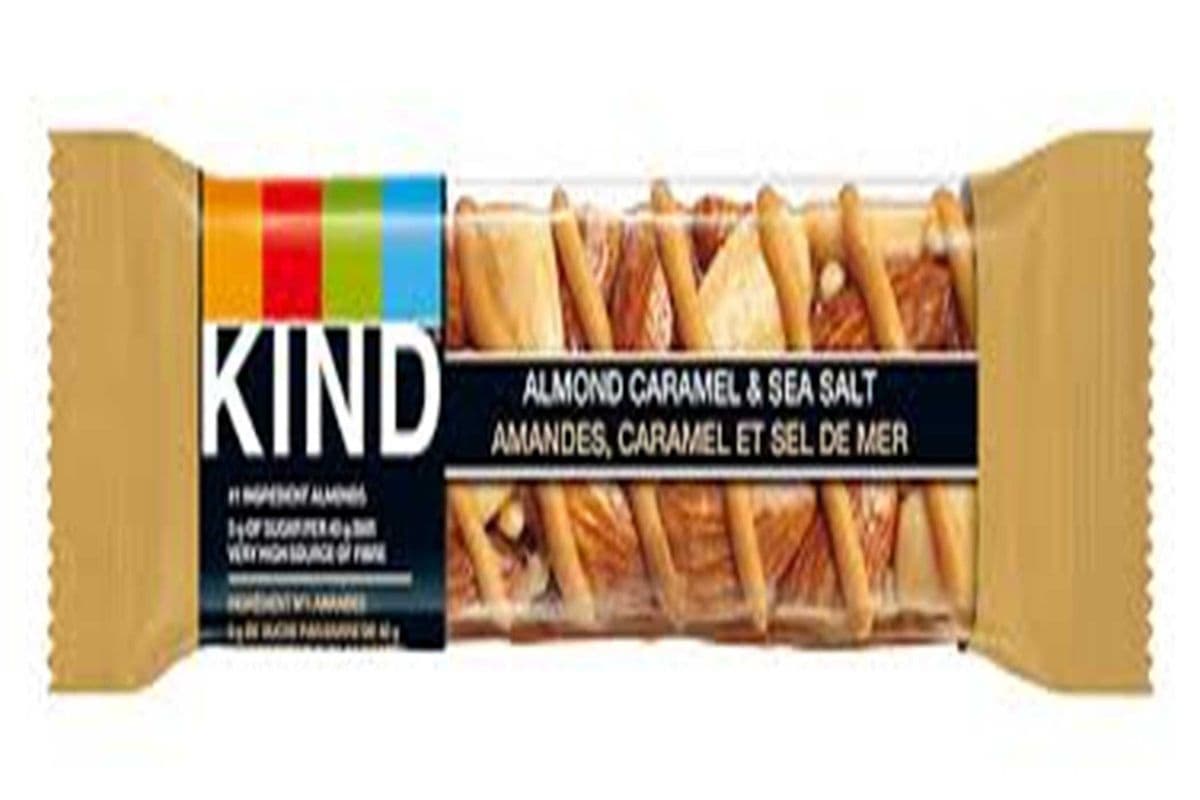 Kind almond caramel & sea salt (40 g ) (200 Cal)