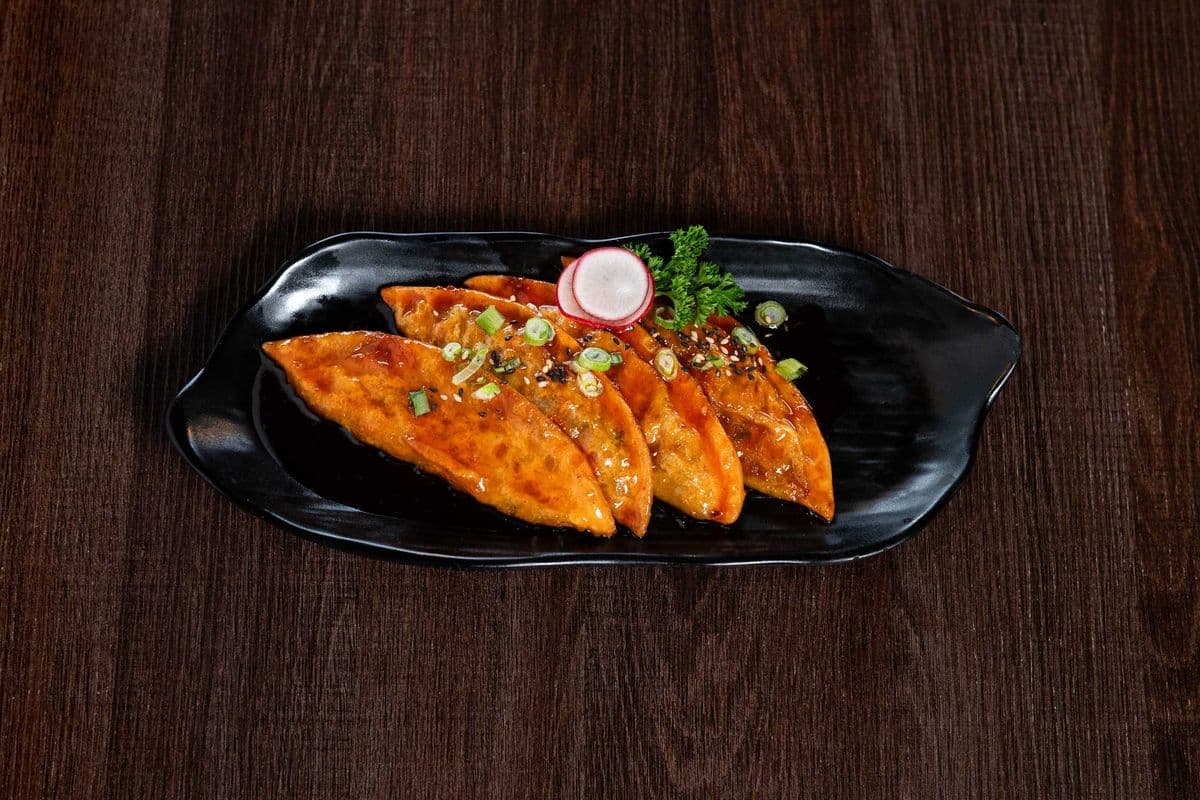Spicy Veggie Gyoza