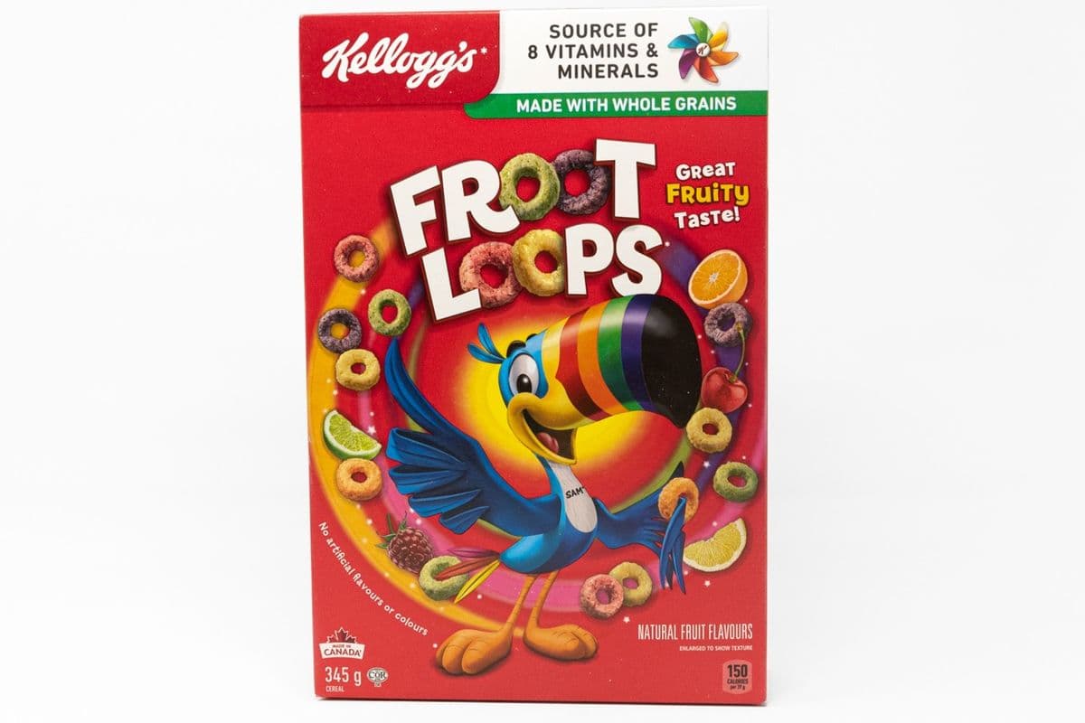 Kelloggs Froot Loops Cereal (345 g)