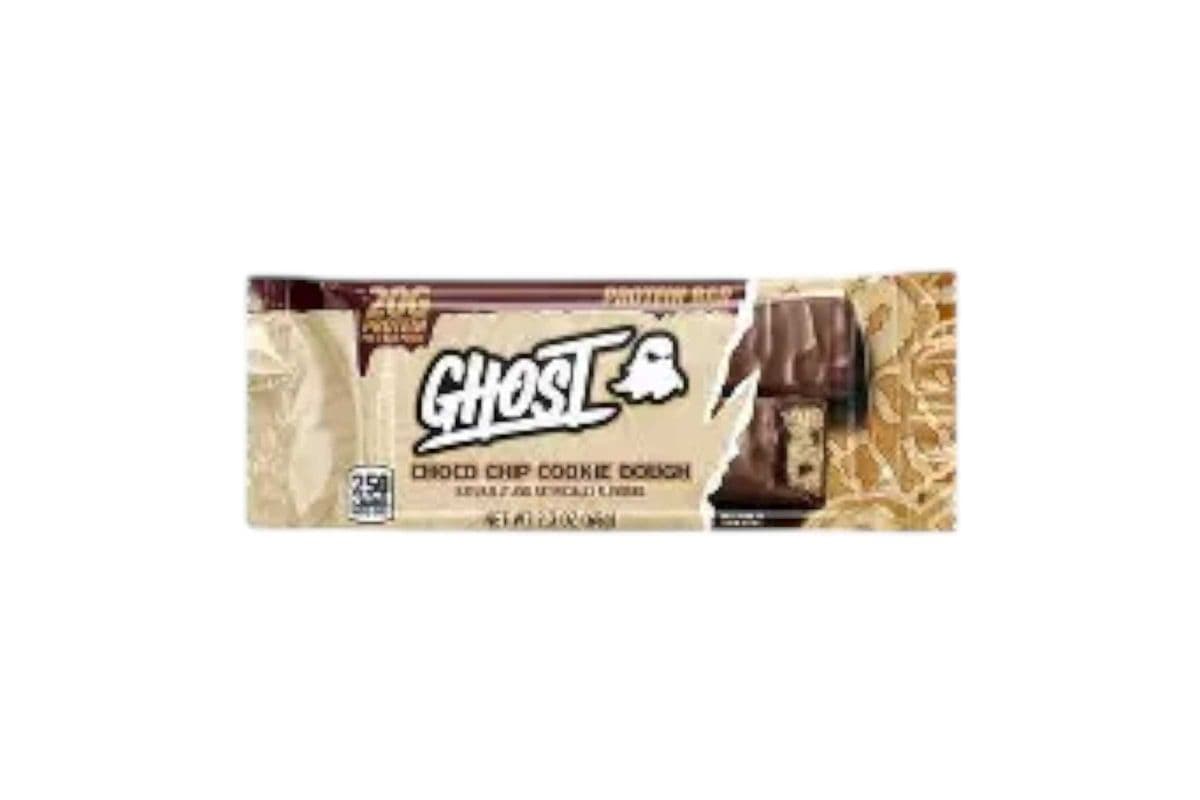 Ghost Protien Bar Choco Chip Cookie Dough (65g) (250 Cal)