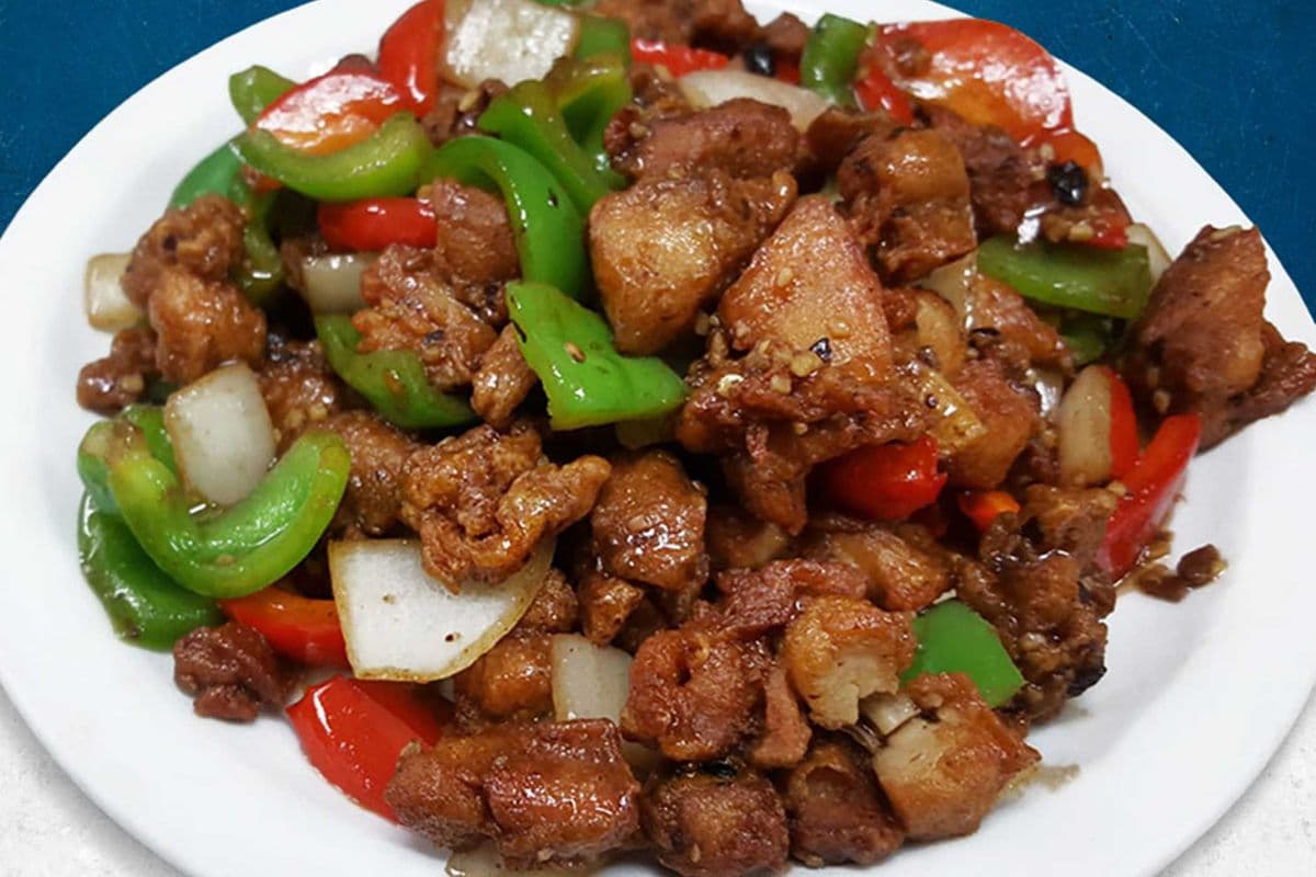 Chicken with Black Bean Sauce