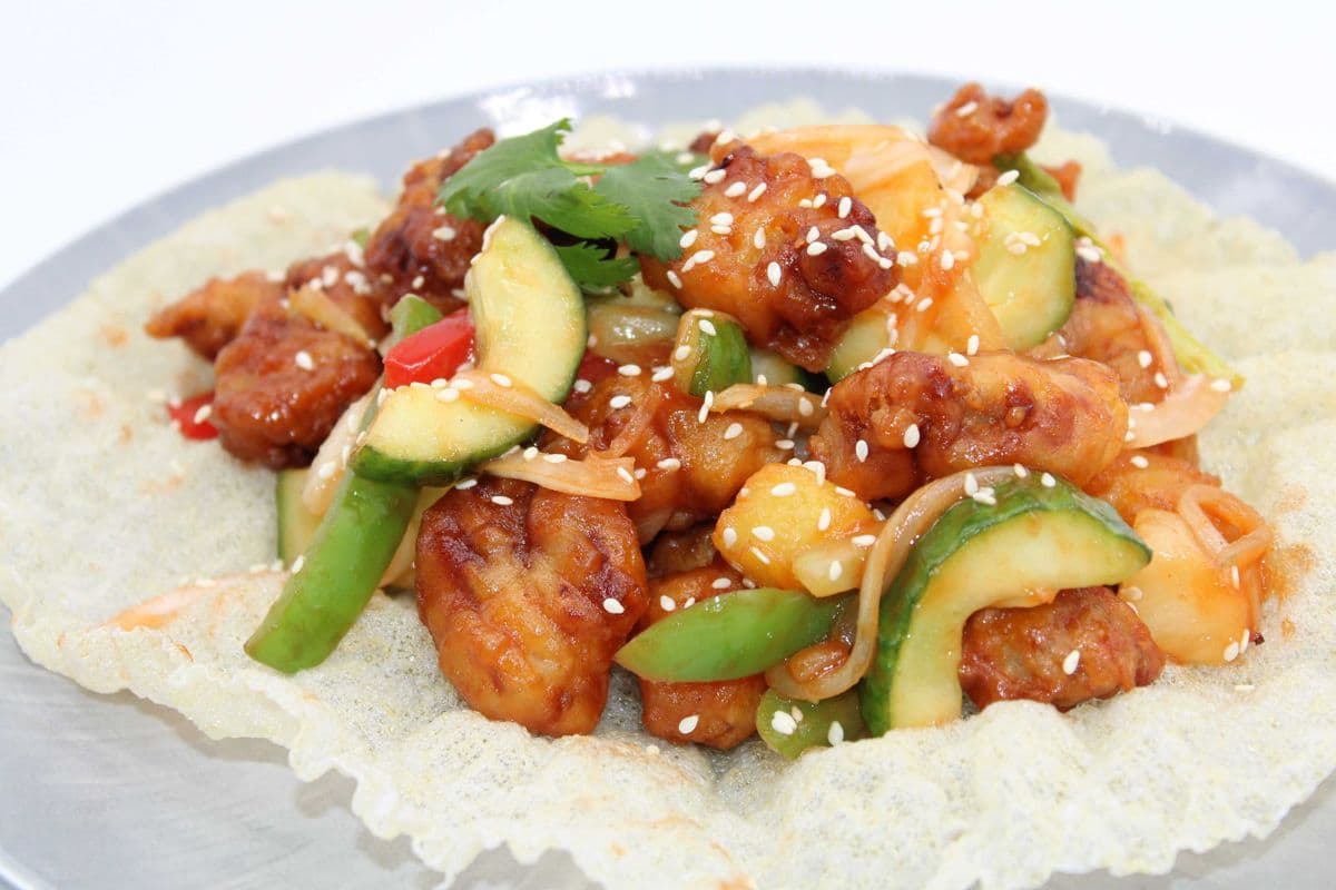 H16 - Homemade Sweet And Sour Boneless Dry Rib - Sườn Chua Ngọt