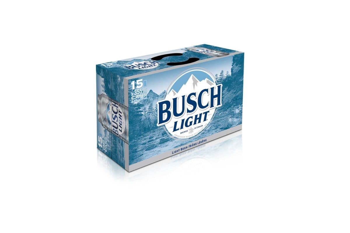 Busch Light 15 Pack Cans (15 x 355 ml Cans)