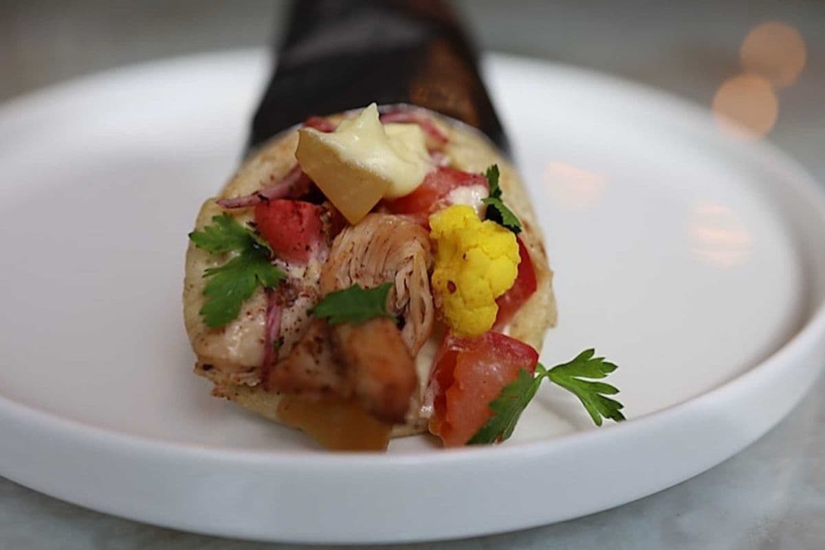 Smoked Chicken Pita