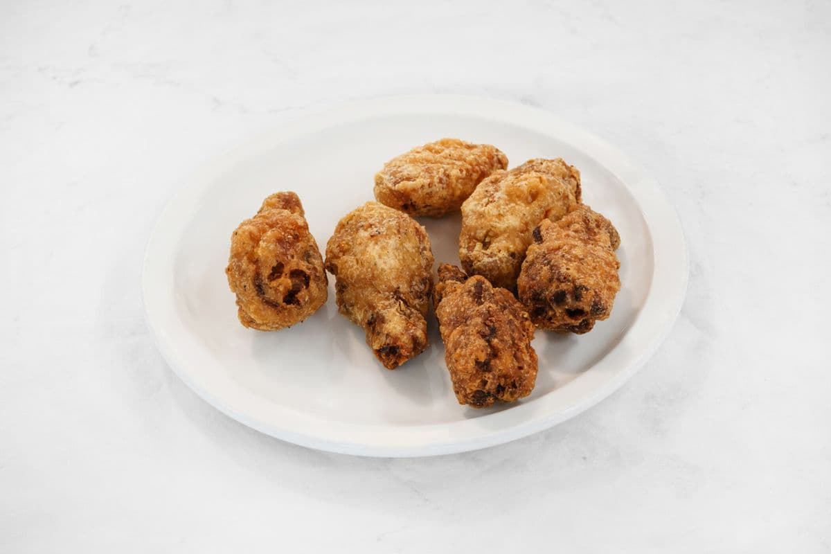 Deep-Fried Chicken Wings (6 pcs)