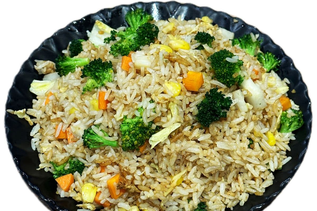 Riz Frit aux Légumes Assortis / Fried Rice with Assorted Vegetables