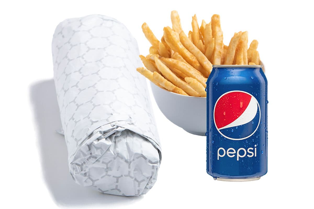 Super Donair Combo with Cheese