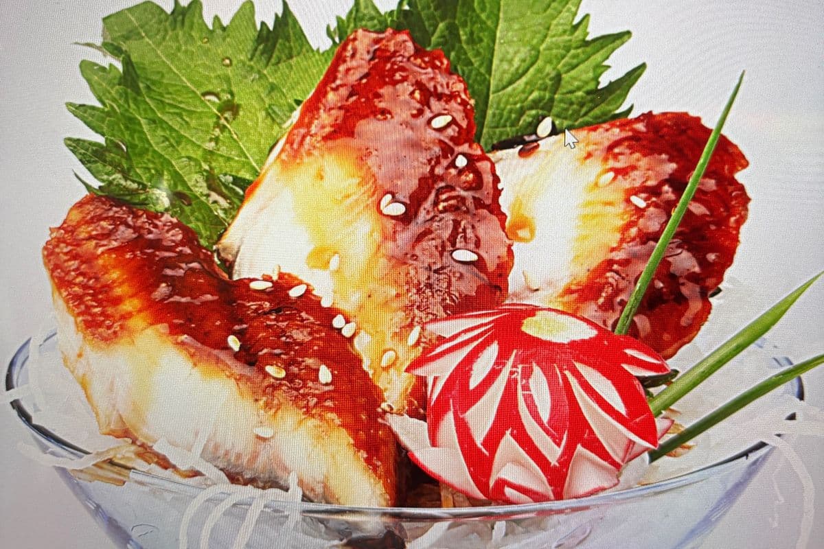 B.B.Q Eel Sashimi
