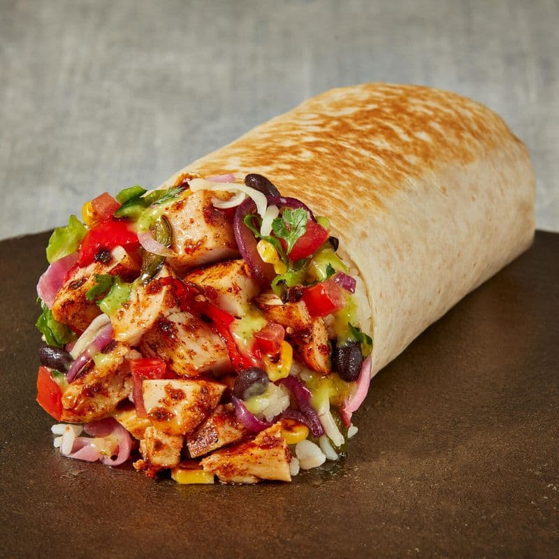 Honey Chili Pepper Chicken Burrito - Small / Burrito au Poulet Miel et Piment Fort - Petit