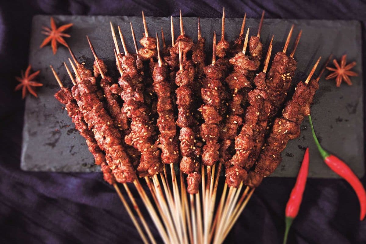 Original AAA Beef 5 Skewers/Order 至尊 3A 碳烤 牛肉 串