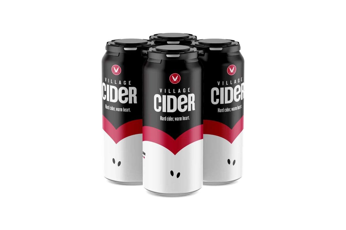 Village Cider (4 Can) (1 x 4x473ml)